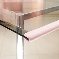 PROTETOR PARA BORDA DE VIDRO FORTAMATO U ROSA 2 METROS - COMTAC