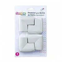 PROTETOR PARA QUINA DE VIDRO FORTAMATO U - COMTAC