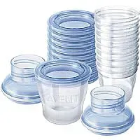 RECIPIENTES COPOS PARA LEITE MATERNO 180ML - PHILIPS AVENT