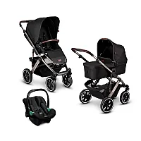 SALSA 4 DOLPHIN DIAMOND TRIO (CARRINHO + BEB CONFORTO TULIP + ADAPTADOR + MOISES) - ABC DESIGN
