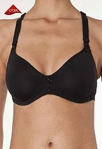 SOUTIEN AMAMENTAO COM DUAS ABERTURAS PRETO - 61506 - LIZ