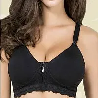  SOUTIEN AMAMENTAO COM ZIP  PRETO - DILADY