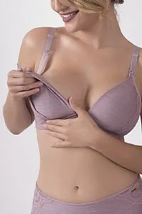 SOUTIEN DE AMAMENTAO COM BOJO TRINGULO ROSA RETR - LOVE SECRET