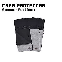 SUMMER FOOTMUFF (CAPA PROTETORA + SACO DE DORMIR) GRAPHITE GREY -ABC DESIGN
