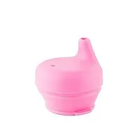 TAMPA DE SILICONE PARA COPOS ROSA - KABABY