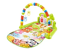 TAPETE DE ATIVIDADES E PIANO MUSICAL VERDE ANIMAIS - BABY STYLE