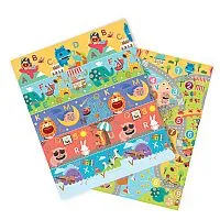 TAPETE INFANTIL DUPLA FACE ENROLADO SONHOS 1,80 X 1,50 - MARCUS & MARCUS