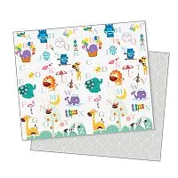 TAPETE INFANTIL DUPLA FACE ENROLADO DESCANSO 1,80 X 1,50 - MARCUS & MARCUS