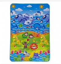 TAPETE INFANTIL DUPLA FACE PORTTIL ABCD LEO 3005  - IBIMBOO