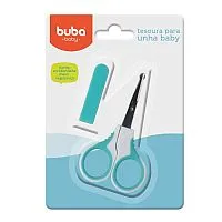 TESOURA PARA UNHA AZUL - BUBA