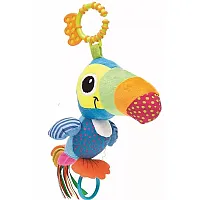 TUCANO PELCIA CHOCALHO ZUZU AZUL  - BUBA