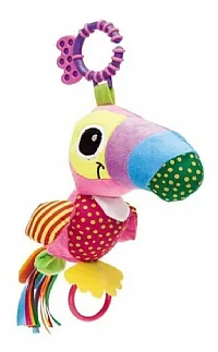 TUCANO PELCIA CHOCALHO ZUZU ROSA  - BUBA