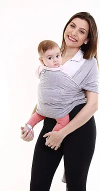 WRAP SLING CINZA  - KABABY