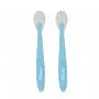 2 COLHERES DE SILICONE PREMIUM AZUL - CLINGO