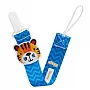 2 PRENDEDORES DE CHUPETA AZUL TIGRE - CLINGO