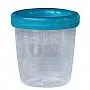 4 RECIPIENTES 180ML PARA ARMAZENAR LEITE MATERNO - SANA BABIES