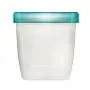 4 RECIPIENTES 180ML PARA ARMAZENAR LEITE MATERNO - SANA BABIES