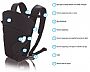 CANGURU PARA BEB BABY SAFE PRETO - MULTILASER MULTIKIDS