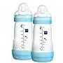 DOUBLE PACK FIRST BOTTLE 260ML BOYS - MAM