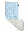 ALMOFADA PARA CARRINHO CARNEIRINHOS AZUL - KABABY