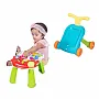 ANDADOR DIDTICO VIRA MESINHA 2 EM 1 COLORIDO - BABY STYLE 
