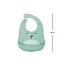 BABADOR DE SILICONE COM CATA MIGALHAS GUMY VERDE - BUBA