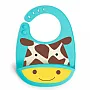 BABADOR DE SILICONE ZOO GIRAFA - SKIP HOP