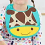 BABADOR DE SILICONE ZOO GIRAFA - SKIP HOP