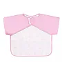 BABADOR IMPERMEVEL COM MANGA LONGA ROSA - NUBY