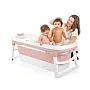 BANHEIRA DOBRVEL EXTRA GRANDE ROSA - BABY PIL