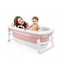 BANHEIRA DOBRVEL EXTRA GRANDE ROSA - BABY PIL