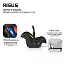 BEB CONFORTO RISUS BLACK - ABC DESIGN