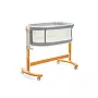 BERO CO-SLEEPER ETERNITY CINZA E BRANCO - SINGULAR BABY