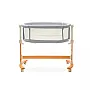 BERO CO-SLEEPER ETERNITY CINZA E BRANCO - SINGULAR BABY
