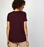 BLUSA DE AMAMENTAO MANGA CURTA 21062 VINHO TANNAT - LIZ