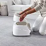 CADEIRINHA DE ALIMENTAO BABY BASE SEAT 2X1 CREME - INGENUITY