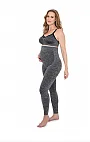 CALA LEGGING GESTANTE DUOMIX CINTURA ALTA 50045 ONIX - PLI