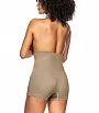 CALCINHA BOXER MODELADORA SEM COSTURA CHOCOLATE - ZEE RUCCI
