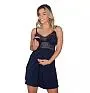 CAMISOLA DE LIGANETE COM HOBE PARA AMAMENTAO - LACK LINGERIE