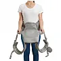 CANGURU PARA BEB HIPSEAT TAUPE AZUL- FISHER PRICE