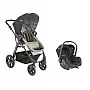 CARRINHO BERO GALAXY PRETO / CAPPUCCINO + CASULO CLICK PRETO - LENOX KIDDO