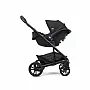CARRINHO DE BEB CHROME + MOISS PRETO EMBER + BEB CONFORTO GEMM CHUMBO SHALE - JOIE