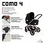 CARRINHO COMO 4 ROSE GOLD COM MOISS + BOLSA + BEB CONFORTO + ADAPTADOR - ABC DESIGN