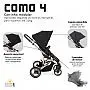 CARRINHO COMO 4 ROSE GOLD COM MOISS + BOLSA + BEB CONFORTO + ADAPTADOR - ABC DESIGN