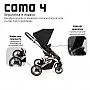 CARRINHO COMO 4 ROSE GOLD COM MOISS + BOLSA + BEB CONFORTO + ADAPTADOR - ABC DESIGN