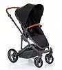 CARRINHO COMO 4 WOVEN BLACK COM MOISS + BEB CONFORTO + BOLSA + ADAPTADOR - ABC DESIGN