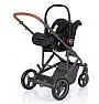 CARRINHO COMO 4 WOVEN BLACK COM MOISS + BEB CONFORTO + BOLSA + ADAPTADOR - ABC DESIGN