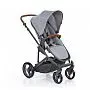 CARRINHO COMO 4 WOVEN GREY COM MOISS + BEB CONFORTO + BOLSA + ADAPTADOR - ABC DESIGN