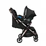 CARRINHO DE BEB COMPACTO EVA ESSENTIAL BLACK CHAMPAGNE - MAXI-COSI