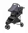 CARRINHO DE BEB EVO + BEB CONFORTO EVO PRETO COM CINZA - TUTTI BABY